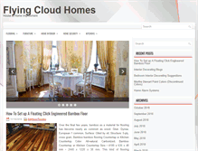 Tablet Screenshot of flyingcloudhomes.com